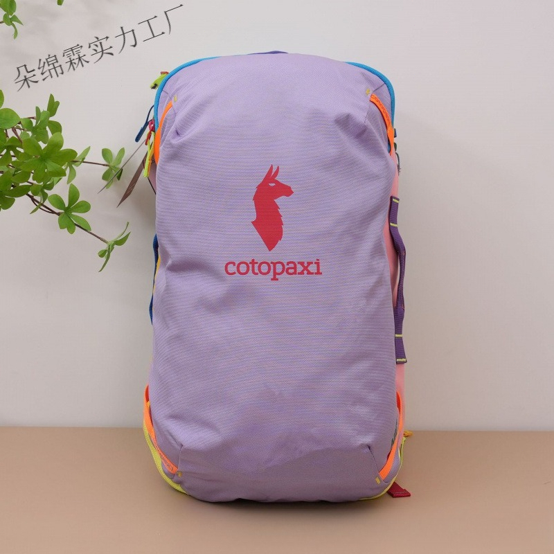 Women Bags Waterproof - Mochila Impermeável Color Block Masculina e