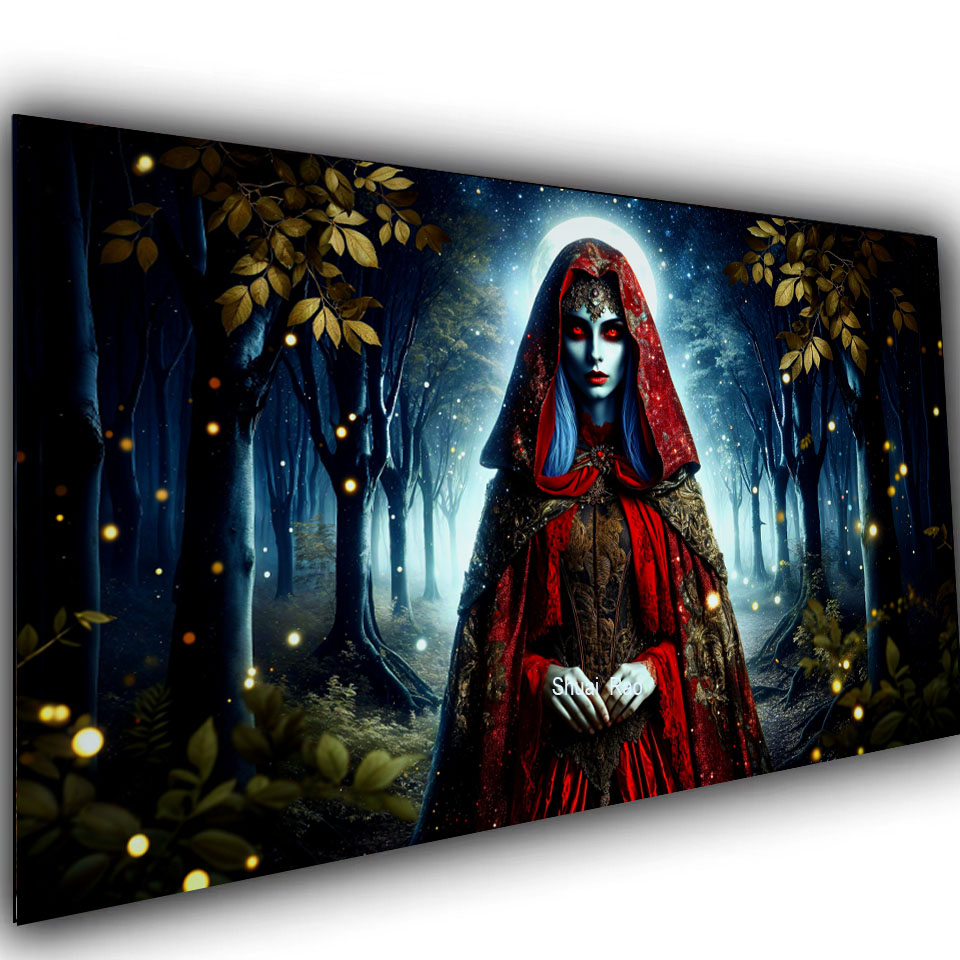 Women Bags Under 50 - Místico gótico vampiro mulher floresta escura