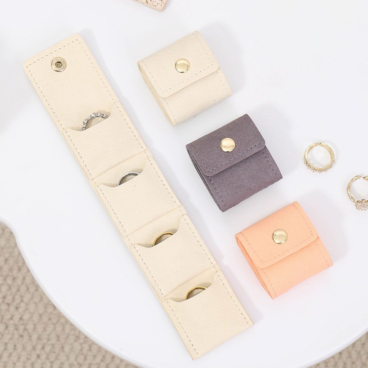 Women'S Bags For Work - Bolsa de Joias Portátil com Múltiplos