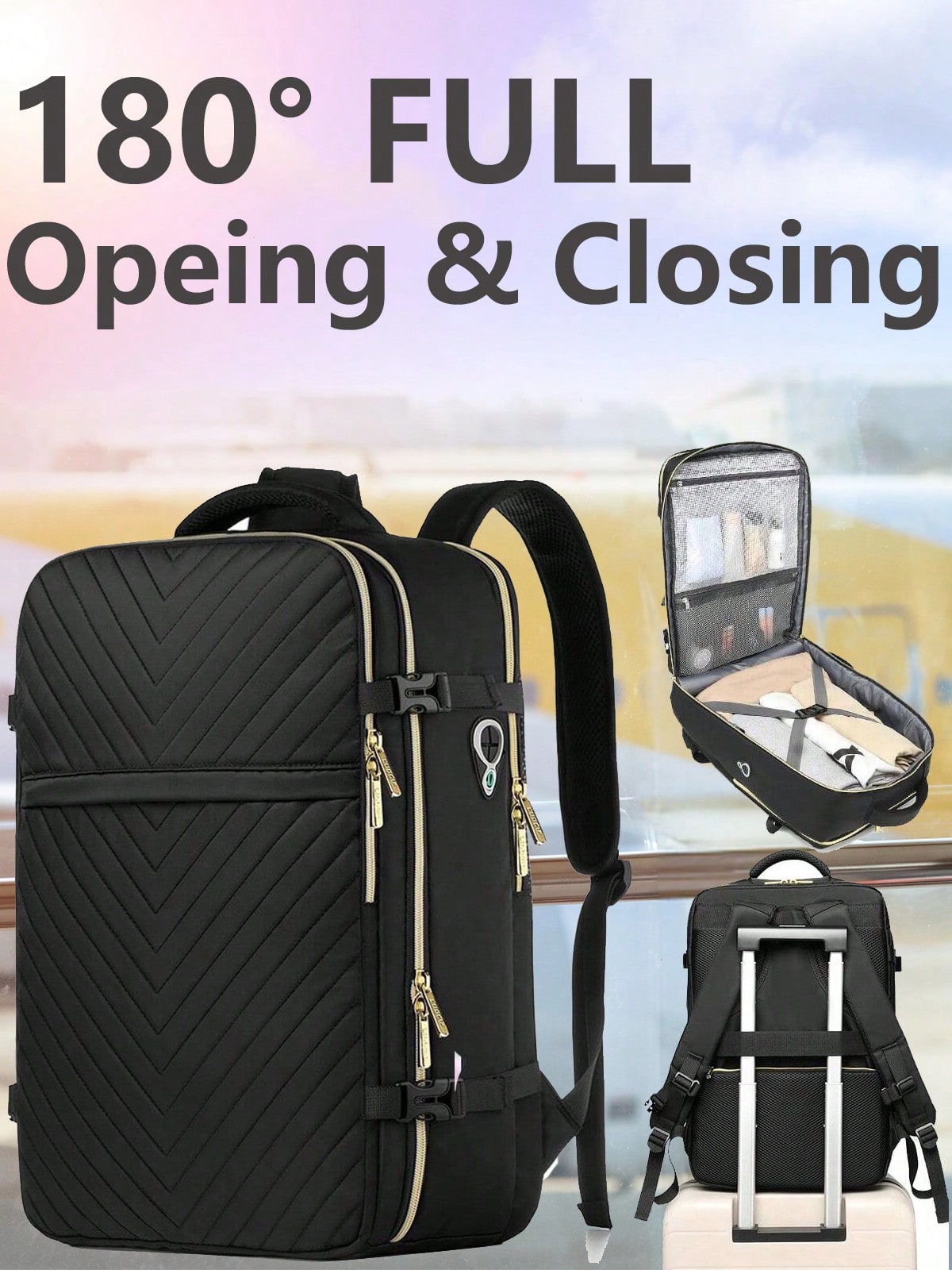 Women Bags Waterproof - Mochila de viagem grande para bagagem