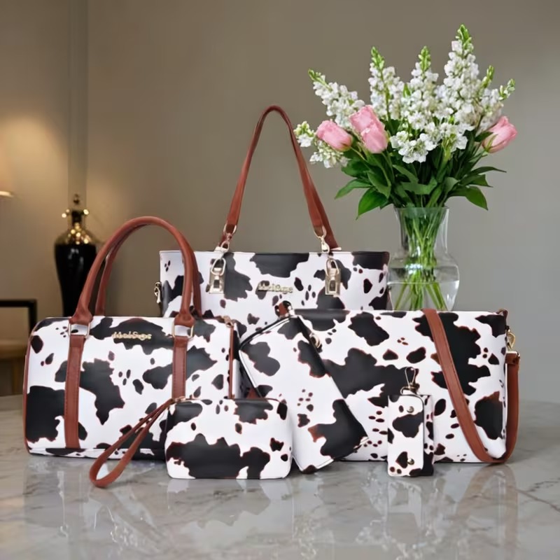 Women'S Crossbody Bags - Conjunto de 6 Peças de Bolsas