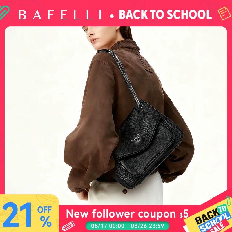 Women Bags For Airport - Bolsa Tote com Corrente BAFELLI para