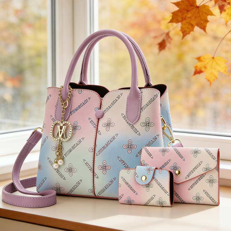 Women'S Crossbody Bags - Conjunto de Bolsas Femininas em Três