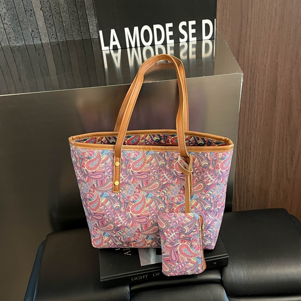 Conjunto de 2 Peças: Bolsa Tot - Women'S Work Bags Tote avaliação e preço