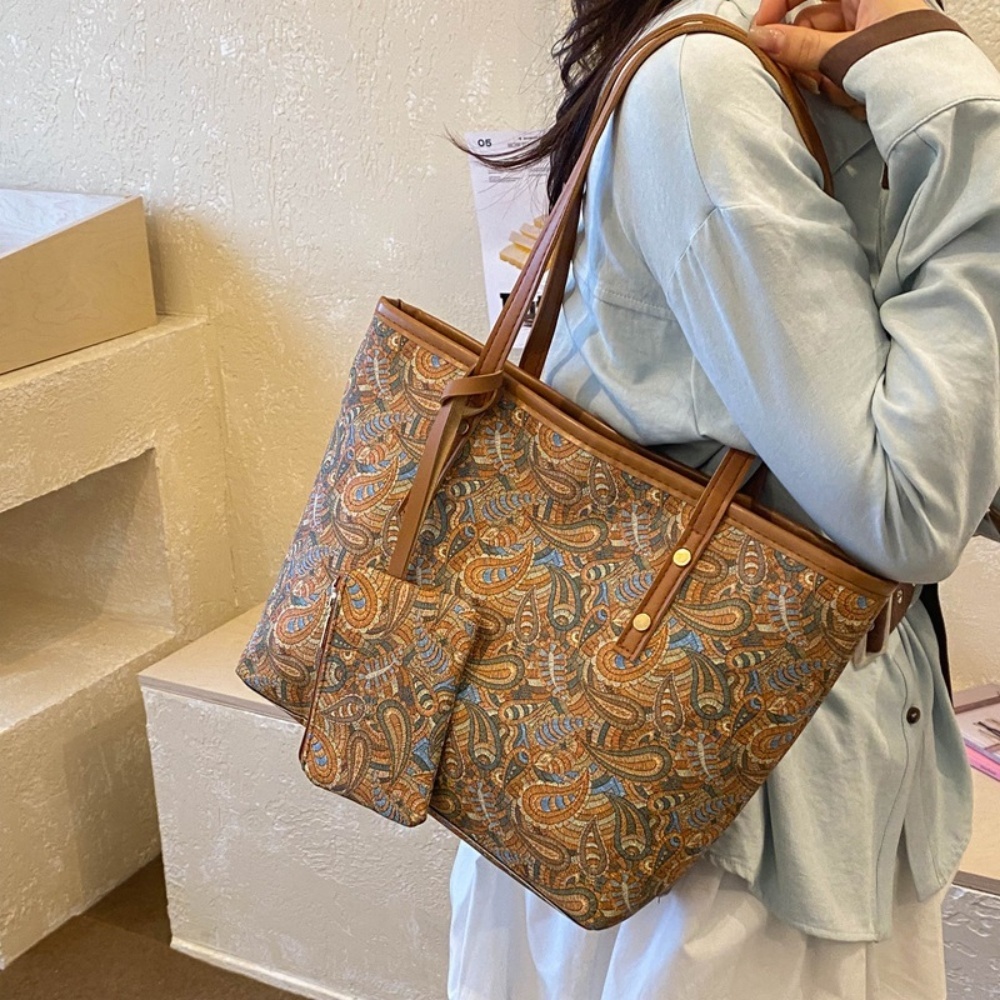 Conjunto de 2 Peças: Bolsa Tot - Women'S Work Bags Tote avaliação e preço