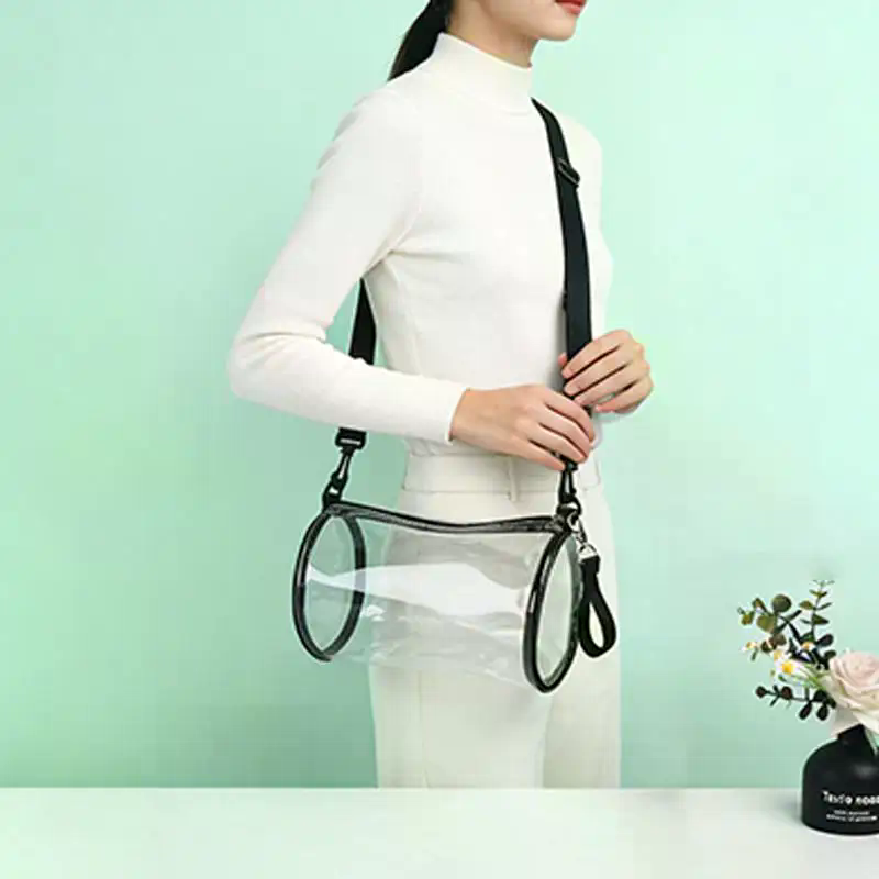 Bolsa transversal transparente - Women'S Crossbody Bags avaliação e preço