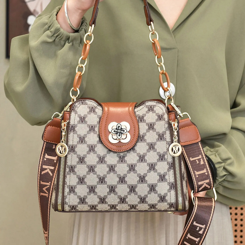 Bolsa de ombro vintage com est - Women'S Crossbody Bags avaliação e preço