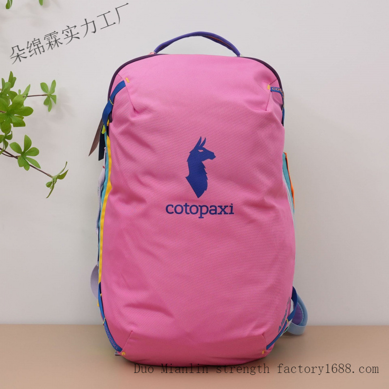 Mochila Impermeável Color Bloc - Women Bags Waterproof avaliação e preço