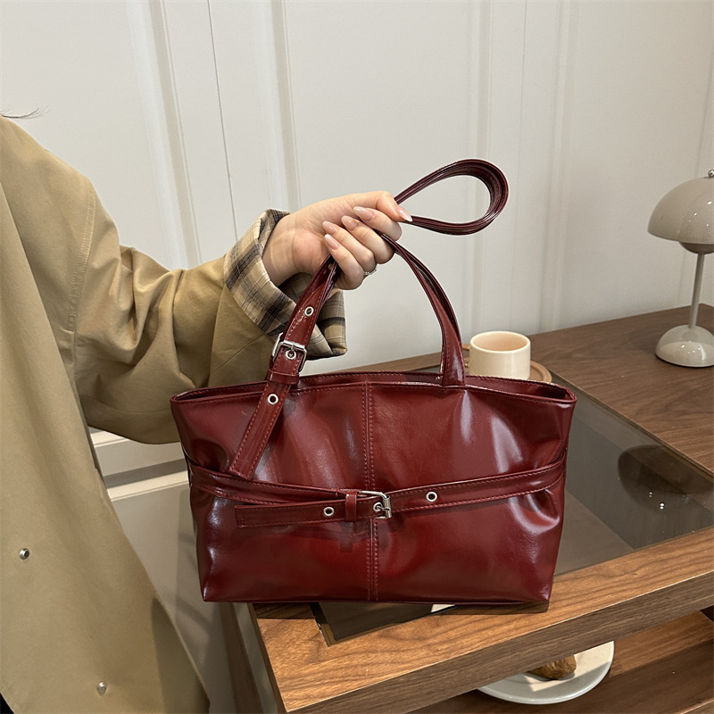 Bolsa de Ombro Luxuosa Vermelh - Women Bags For Airport avaliação e preço