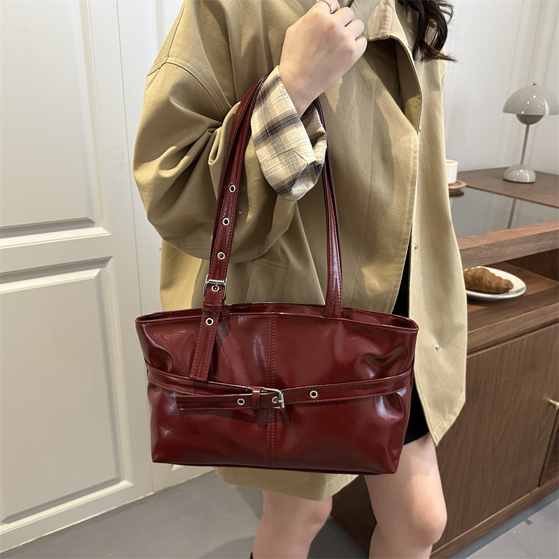 Bolsa de Ombro Luxuosa Vermelh - Women Bags For Airport avaliação e preço