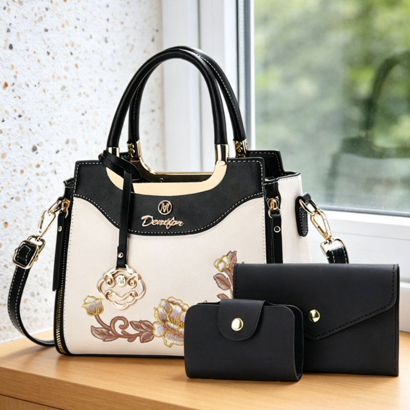 Conjunto de 3 peças de bolsas  - Women'S Bags For Work avaliação e preço