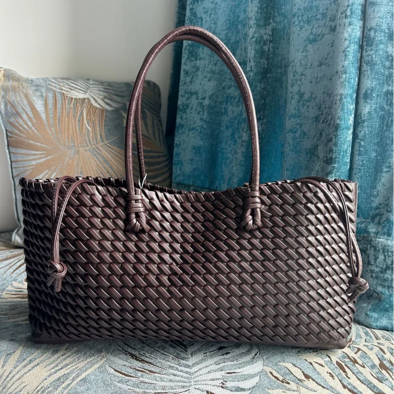 Bolsa Tote de Luxo em PU Tranç - Women'S Work Bags Tote avaliação e preço