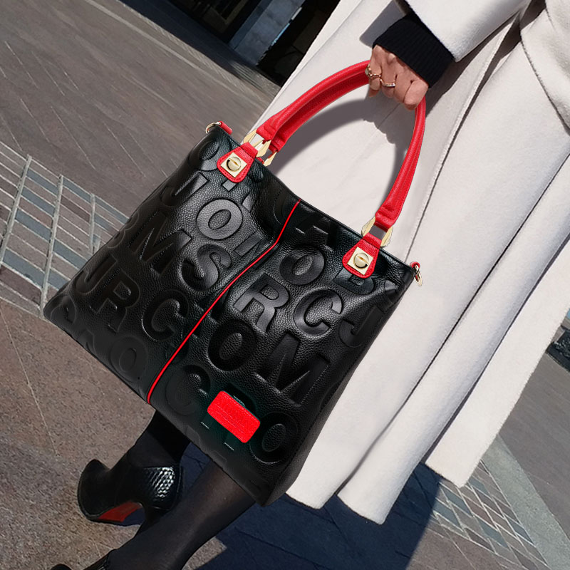 Bolsa Tote de Couro Legítimo c - Women'S Work Bags Tote avaliação e preço