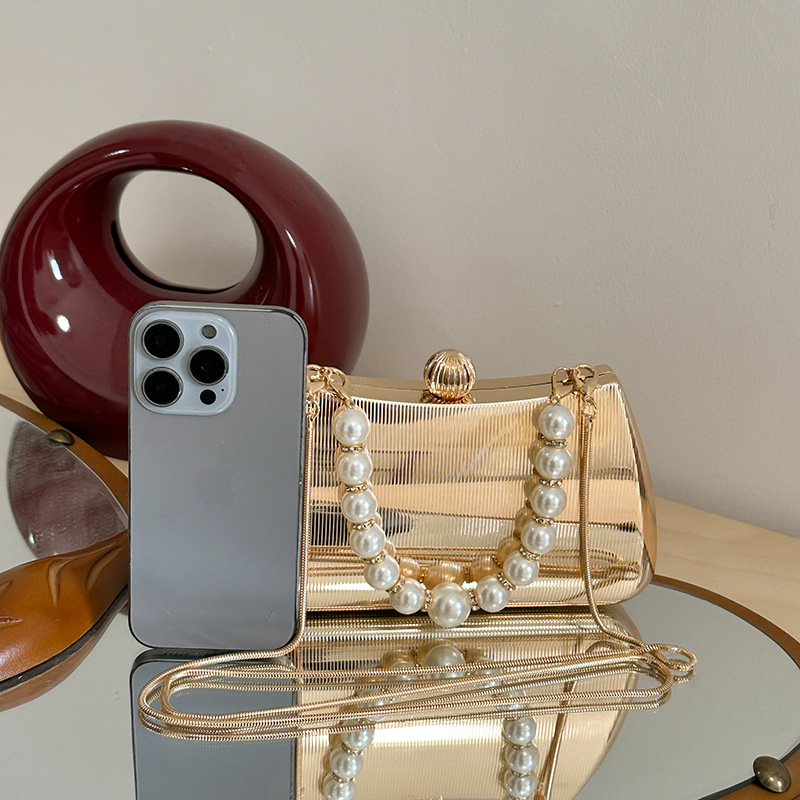 Mulheres ouro metálico crossbo - Women Bags Popular Brands avaliação e preço