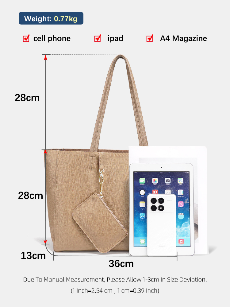 Bolsas Tote Grandes de Couro G - Women'S Work Bags Tote avaliação e preço