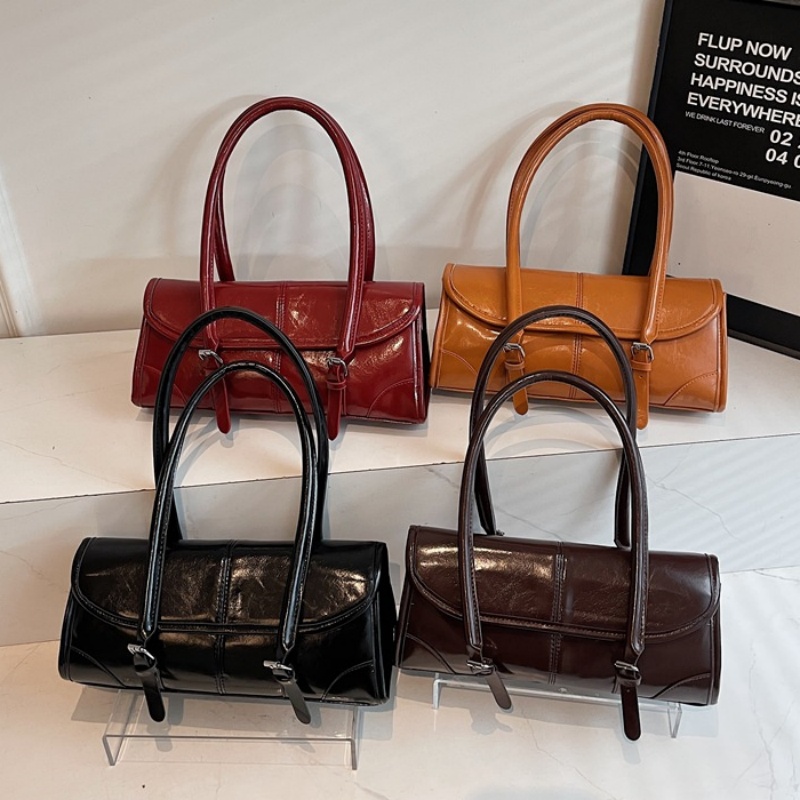 Alta qualidade borgonha couro  - Women Bags For Airport avaliação e preço