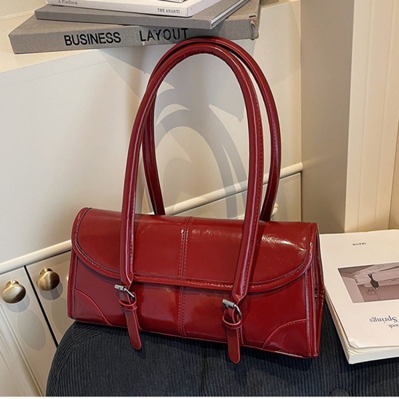 Alta qualidade borgonha couro  - Women Bags For Airport avaliação e preço