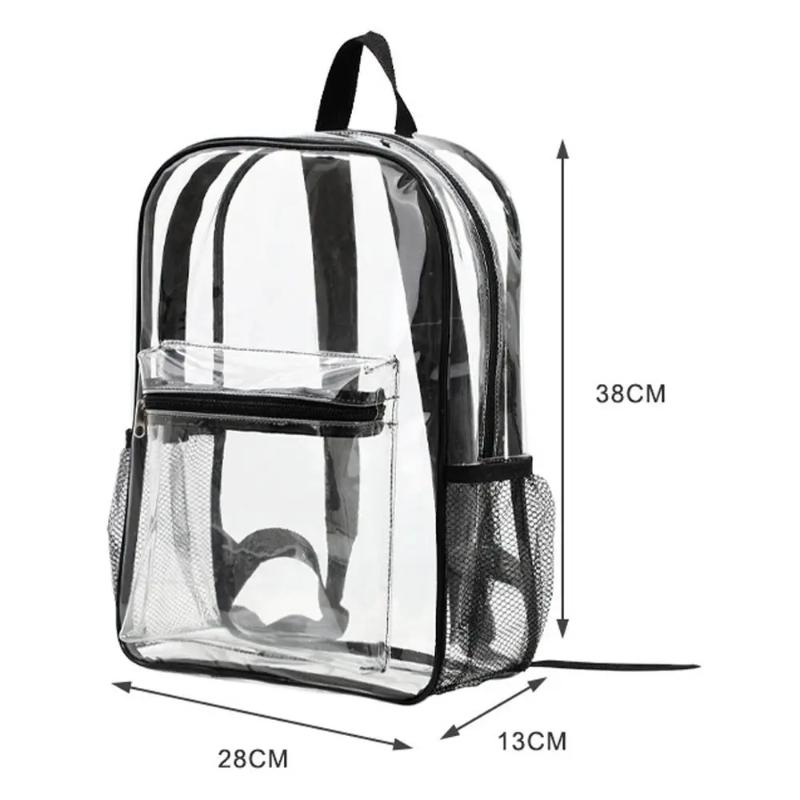 Mochila transparente de pvc pa - Women Bags Waterproof avaliação e preço