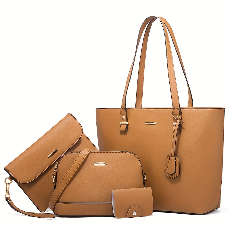 4 pçs moda feminina conjuntos  - Women'S Crossbody Bags avaliação e preço