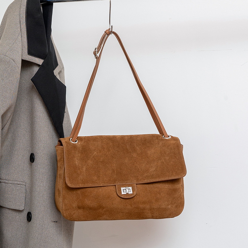 Bolsa de Ombro em Couro Suede  - Women'S Work Bags Tote avaliação e preço