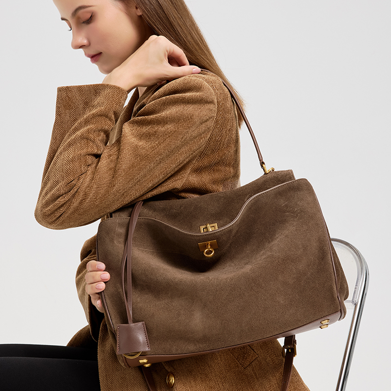 Bolsa feminina de couro genuín - Women Bags For Airport avaliação e preço